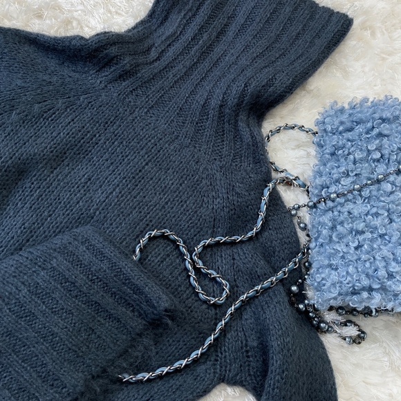 Zara Sweaters - 🆕💙 💙 ZARA ANGORA WOOL BLEND LONG SWEATER NWOT